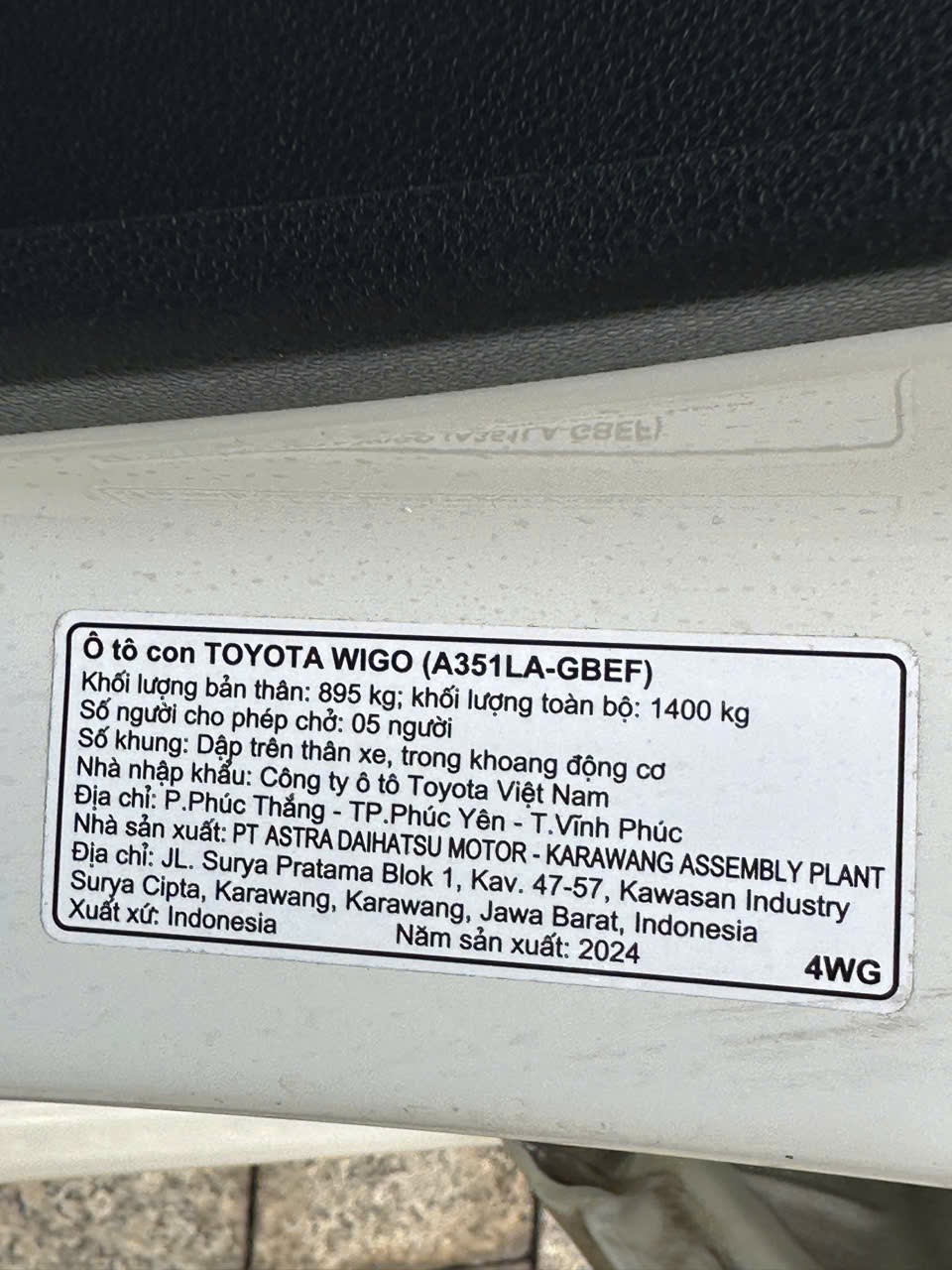Toyota Wigo G 1.2 AT 2024 - Ngoại thất 15